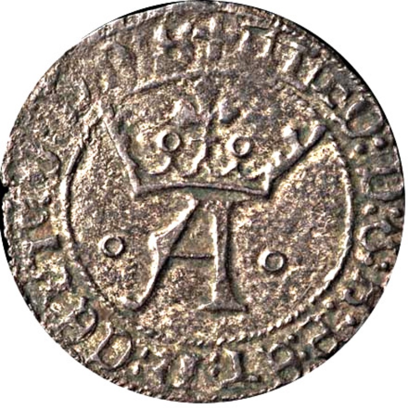 Moneda 1 Cotrim - Alfonso V (ceca de Lisboa) | 1438 - 1481 - Anverso Anverso de 1 Cotrim - Alfonso V (ceca de Lisboa)