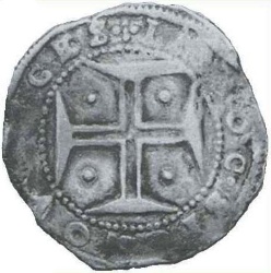 Reverso de 1 Cruzado - Afonso VI (ceca de Lisboa)