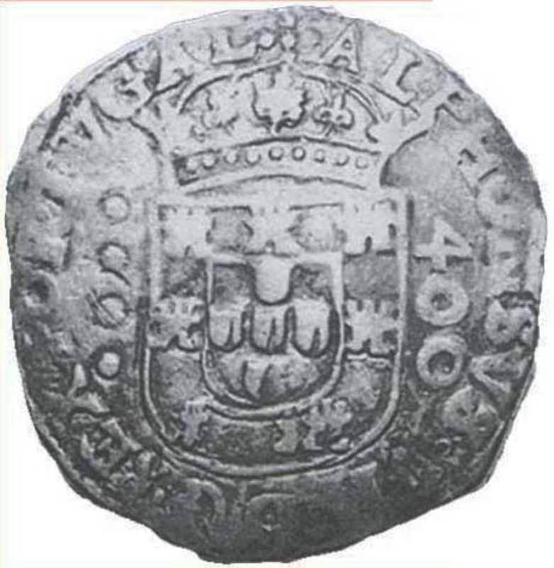 Moneda 1 Cruzado - Afonso VI (ceca de Lisboa) | 1660 - Anverso Anverso de 1 Cruzado - Afonso VI (ceca de Lisboa)