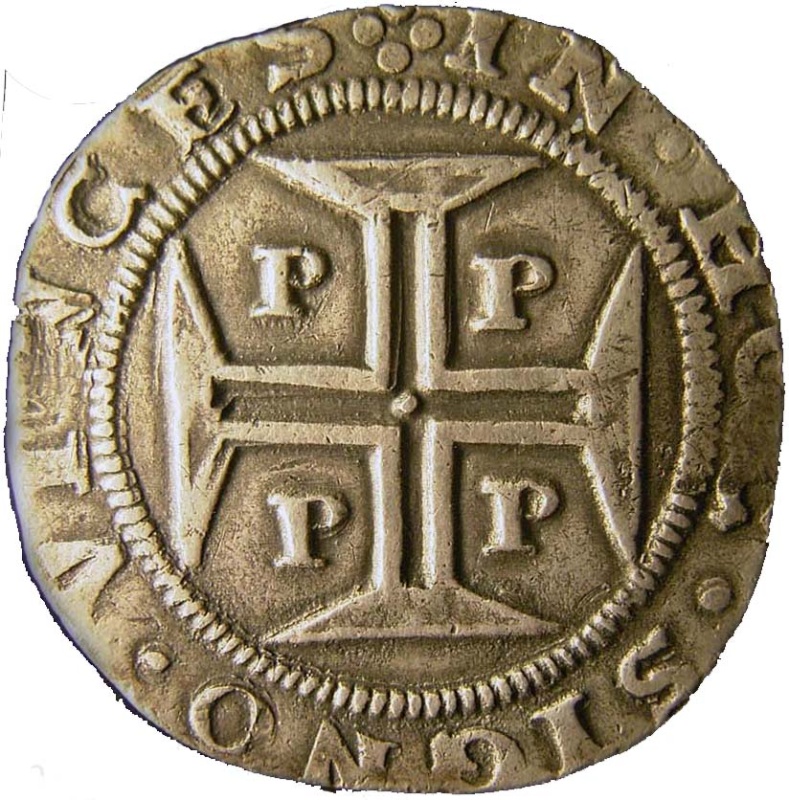 Reverso de 1 Cruzado - João IV (Oporto)