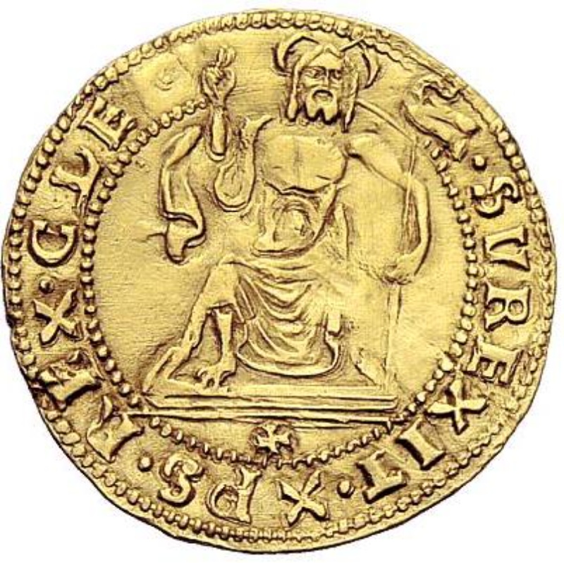 Reverso de 1 Ducato - Ercole I (2o tipo)