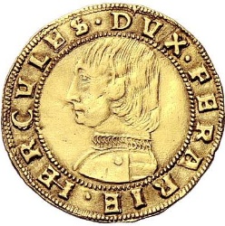 Anverso de 1 Ducato - Ercole I (2o tipo)