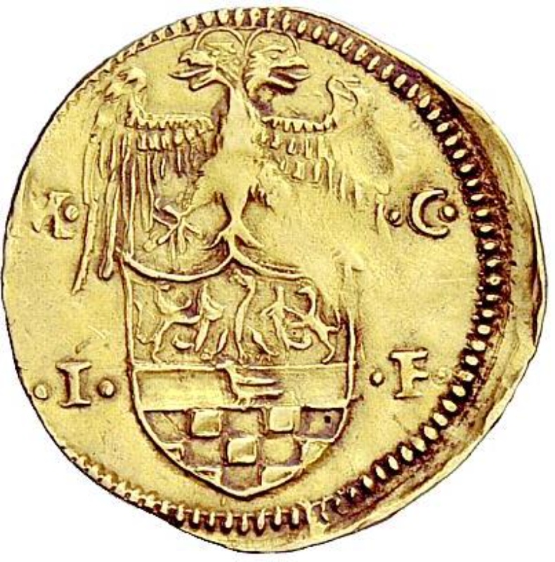 Reverso de 1 Ducato - Gianfrancesco II (1er tipo)