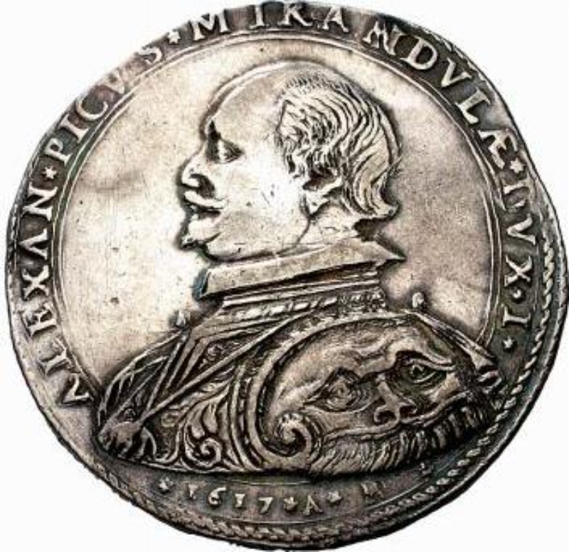 Anverso de 1 Ducatone - Alessandro I