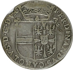 Anverso de 1 Escudo - Ferdinando Carlo