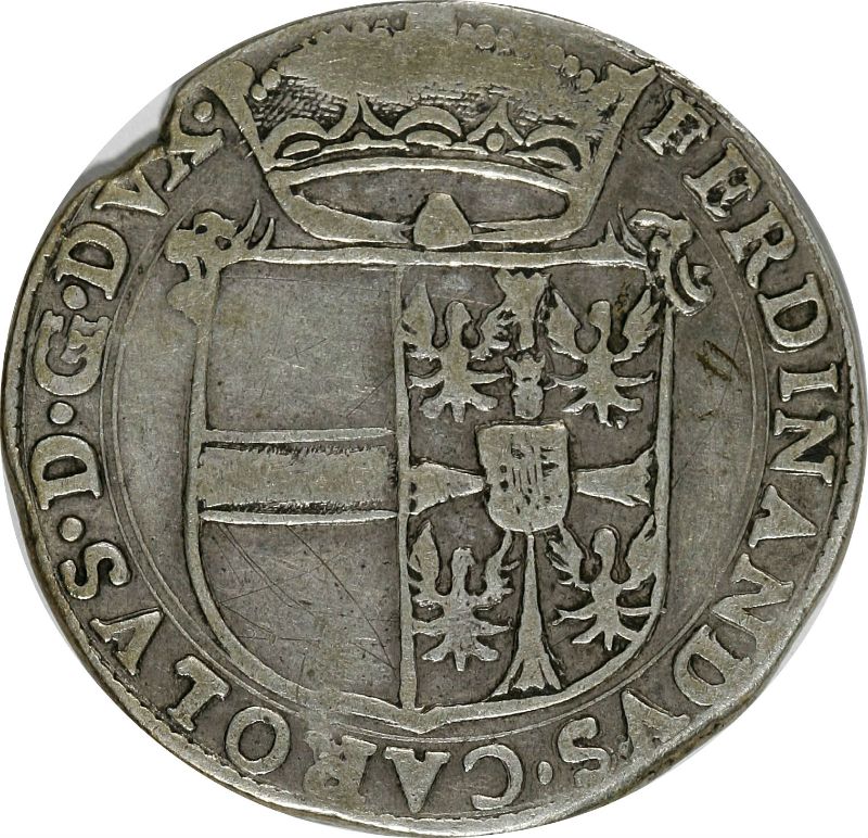 Anverso de 1 Escudo - Ferdinando Carlo