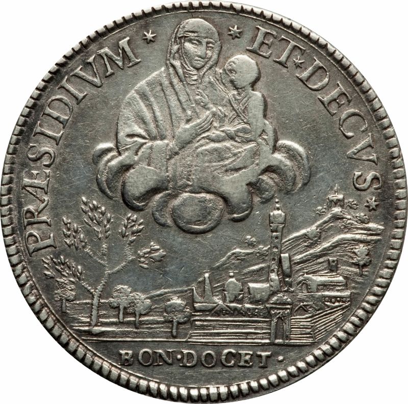 Reverso de 1 Escudo (Revolucionaria, con árbol)