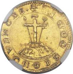 Reverso de 1 Escudo d'Oro - Alfonso I