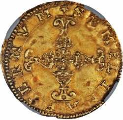 Reverso de 1 Escudo d'Oro - Alfonso II