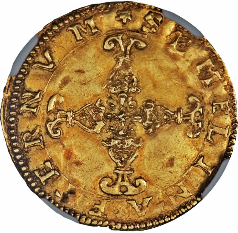 Reverso de 1 Escudo d'Oro - Alfonso II