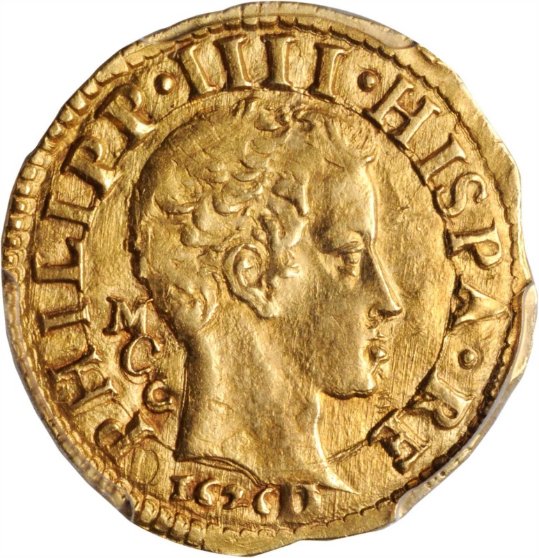 Anverso de 1 Escudo d'Oro - Filippo IV