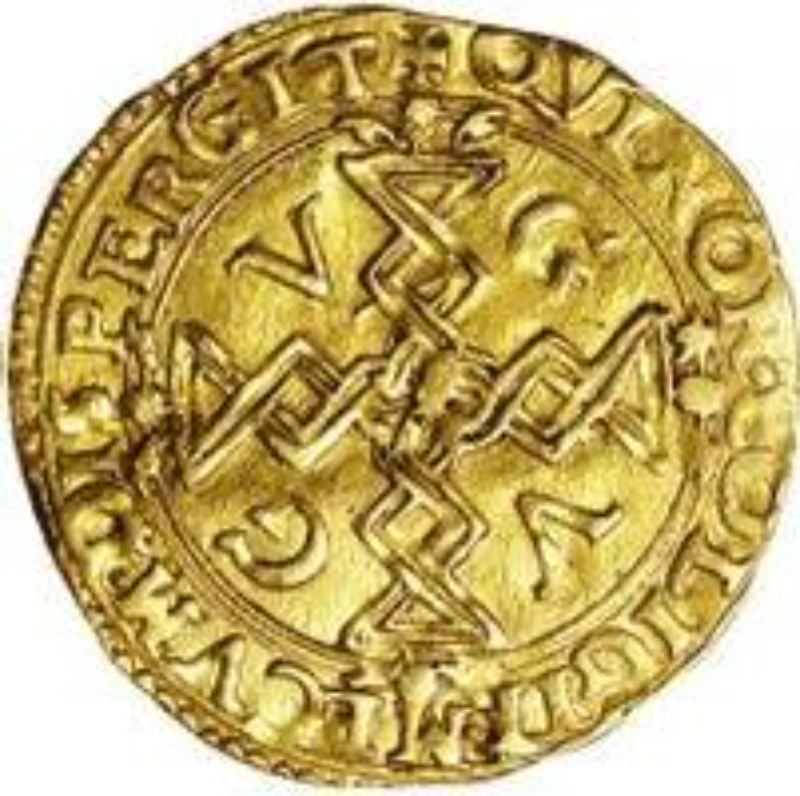 Reverso de 1 Escudo d'Oro - Guglielmo Gonzaga