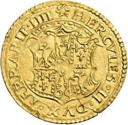 Anverso de 1 Escudo d'Oro - Hercules II