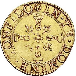 Reverso de 1 Escudo d'Oro - Ludovico II (1er tipo)