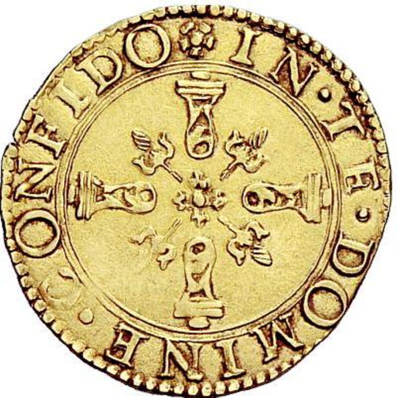 Reverso de 1 Escudo d'Oro - Ludovico II (1er tipo)