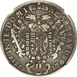 Reverso de 1 Francescone - Francesco III