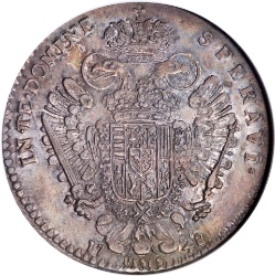 Reverso de 1 Francescone - Francis I