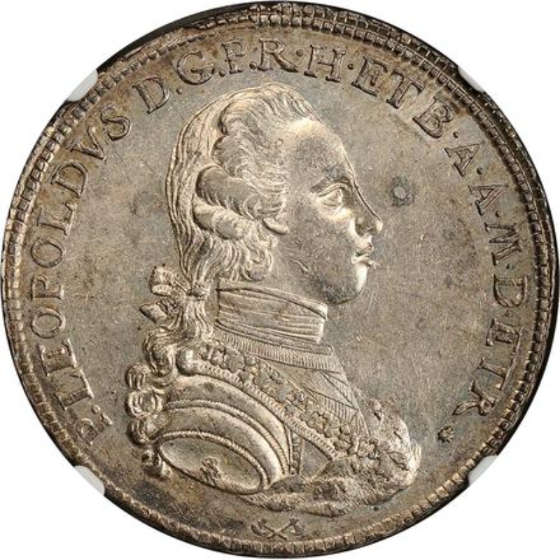 Anverso de 1 Francescone - Pietro Leopoldo (Codino)