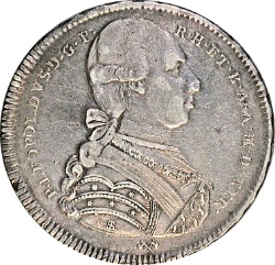 Anverso de 1 Francescone - Pietro Leopoldo