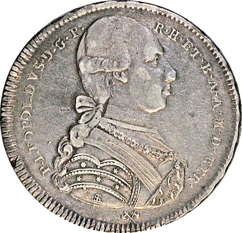 Anverso de 1 Francescone - Pietro Leopoldo