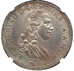 Anverso de 1 Francescone - Pietro Leopoldo/Leopold II