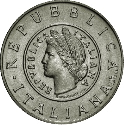 Anverso de 1 Lira (1946 Lira)