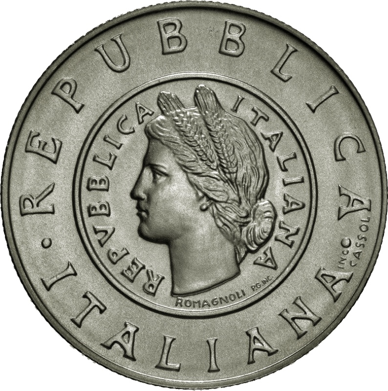 Anverso de 1 Lira (1946 Lira)