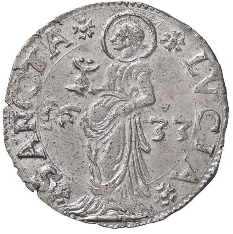 Reverso de 1 Lira - Carlo I