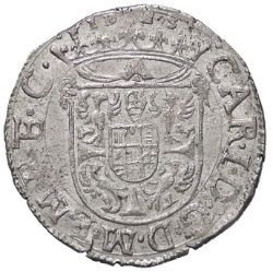 Anverso de 1 Lira - Carlo I
