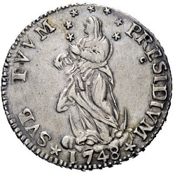 Reverso de 1 Lira