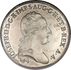 Anverso de 1 Lira - Joseph II