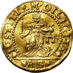 Reverso de 1 Liretta - Giovanni Corner II (Prueba metal)