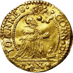 Anverso de 1 Liretta - Giovanni Corner II (Prueba metal)