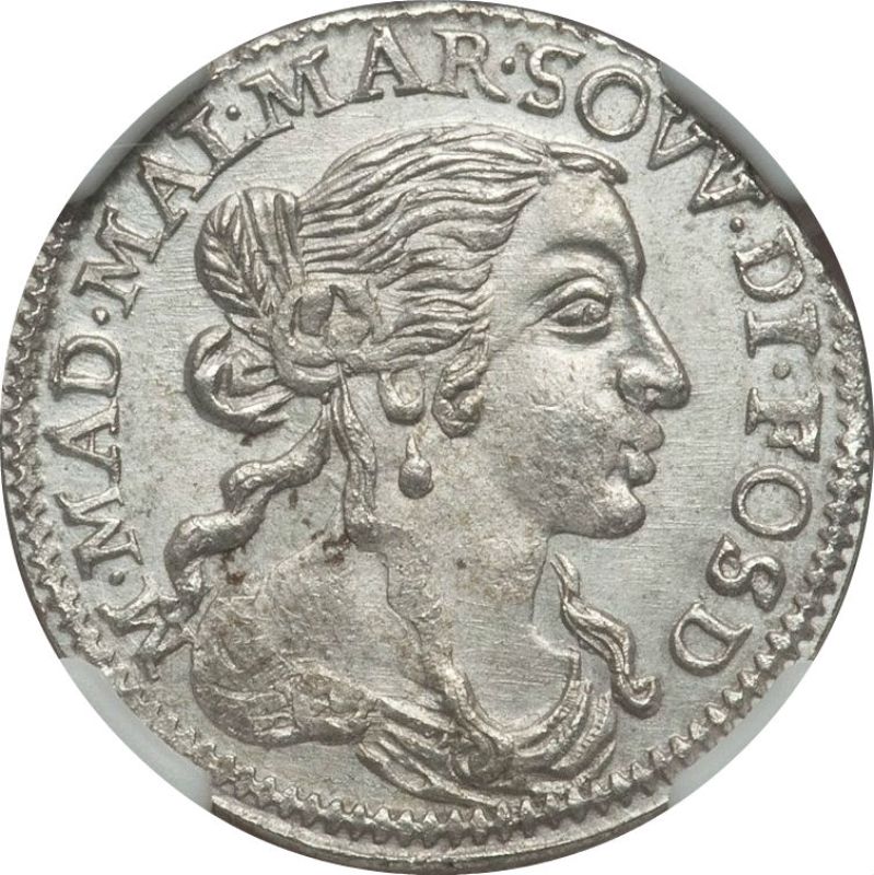 Anverso de 1 Luigino - Maria Maddalena