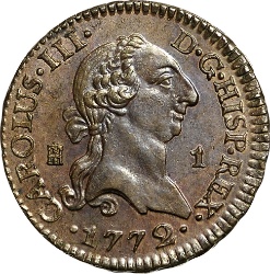Anverso de 1 Maravedí - Carlos III
