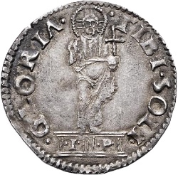 Reverso de 1 Mocenigo - Agostino Barbarigo