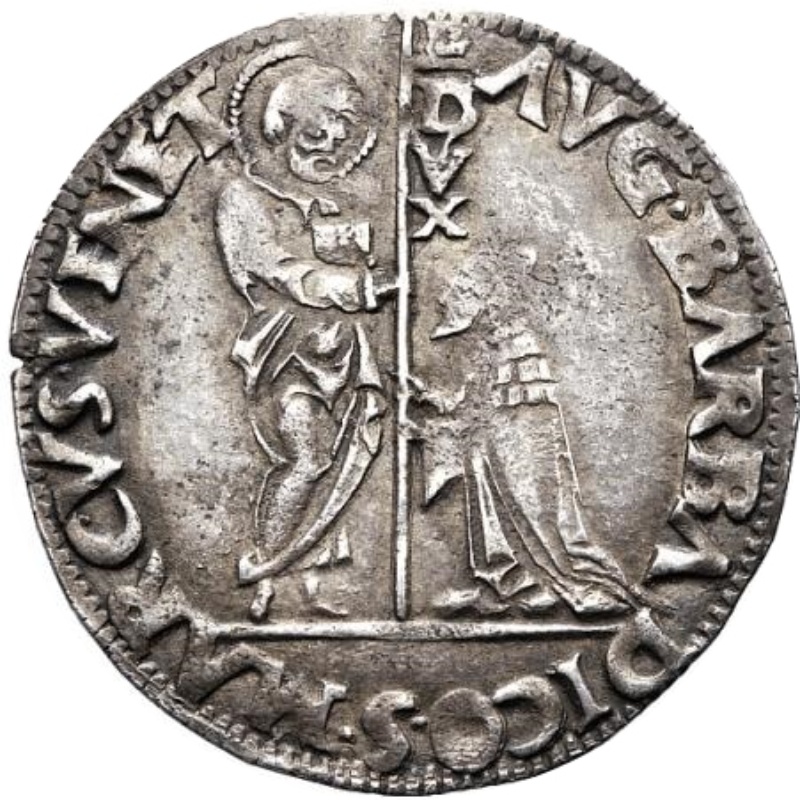 Anverso de 1 Mocenigo - Agostino Barbarigo