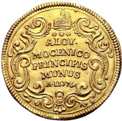 Reverso de 1 Osella - Alvise Mocenigo IV