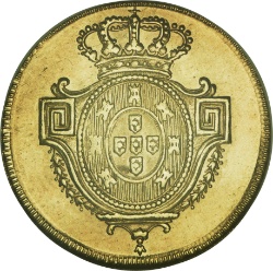 Reverso de 1 Peça - João Príncipe Regente (ceca de Lisboa)