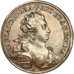 Anverso de 1 Peça - María I (Patrón) 1er tipo