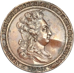 Anverso de 1 Peça - María I (Patrón) 2o tipo