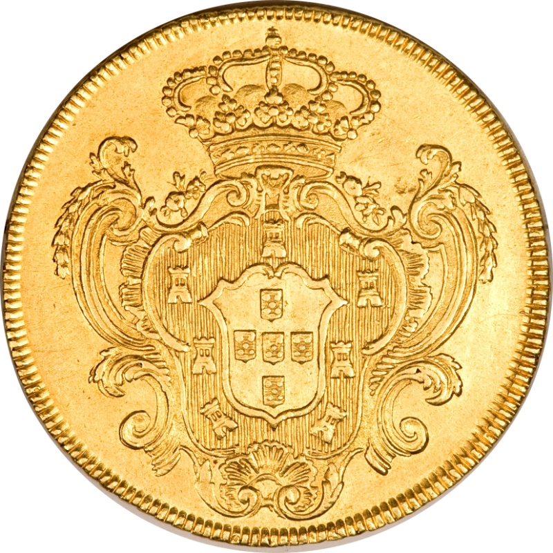 Moneda 1 Peça - Maria I (Peluquería - Cecas de Lisboa, Bahía y Río) | 1789 - 1805 - Reverso Reverso de 1 Peça - Maria I (Peluquería - Cecas de Lisboa, Bahía y Río)
