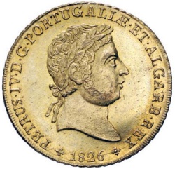 Anverso de 1 Peça - Pedro IV