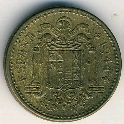 Reverso de 1 Peseta