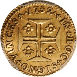 Reverso de 1 Quartinho - José I (ceca de Lisboa)