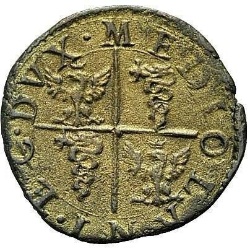 Reverso de 1 Quattrino - Filippo III