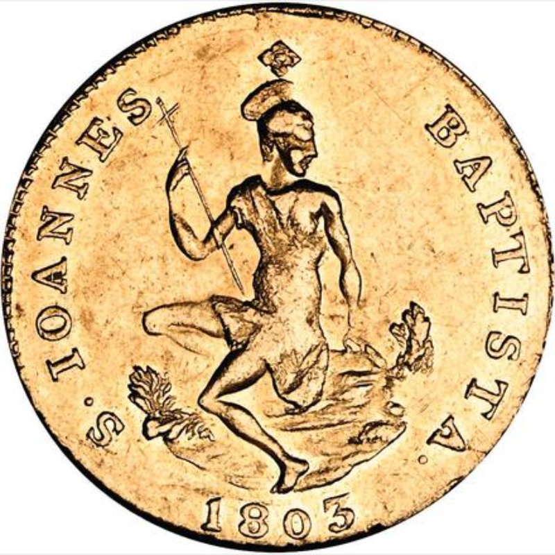 Reverso de 1 Ruspone - Louis I