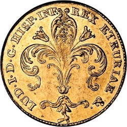 Anverso de 1 Ruspone - Louis I