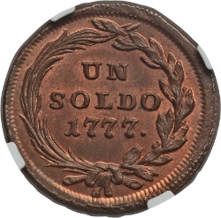 Reverso de 1 Soldo - Maria Theresia