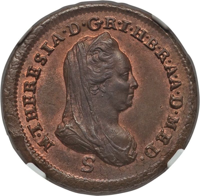 Anverso de 1 Soldo - Maria Theresia